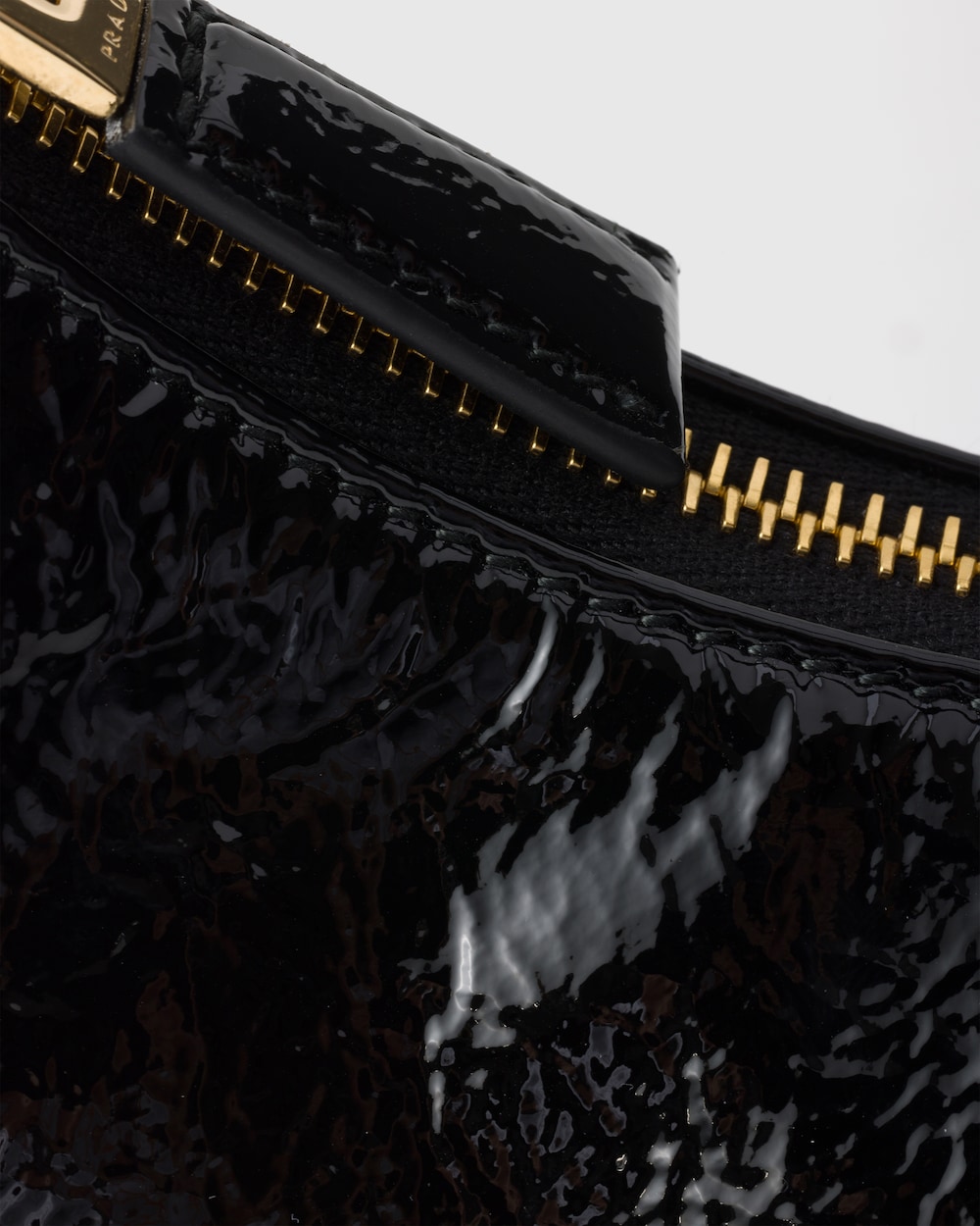 Prada Arqué Naplak Patent Leather Shoulder Bag - Image 5